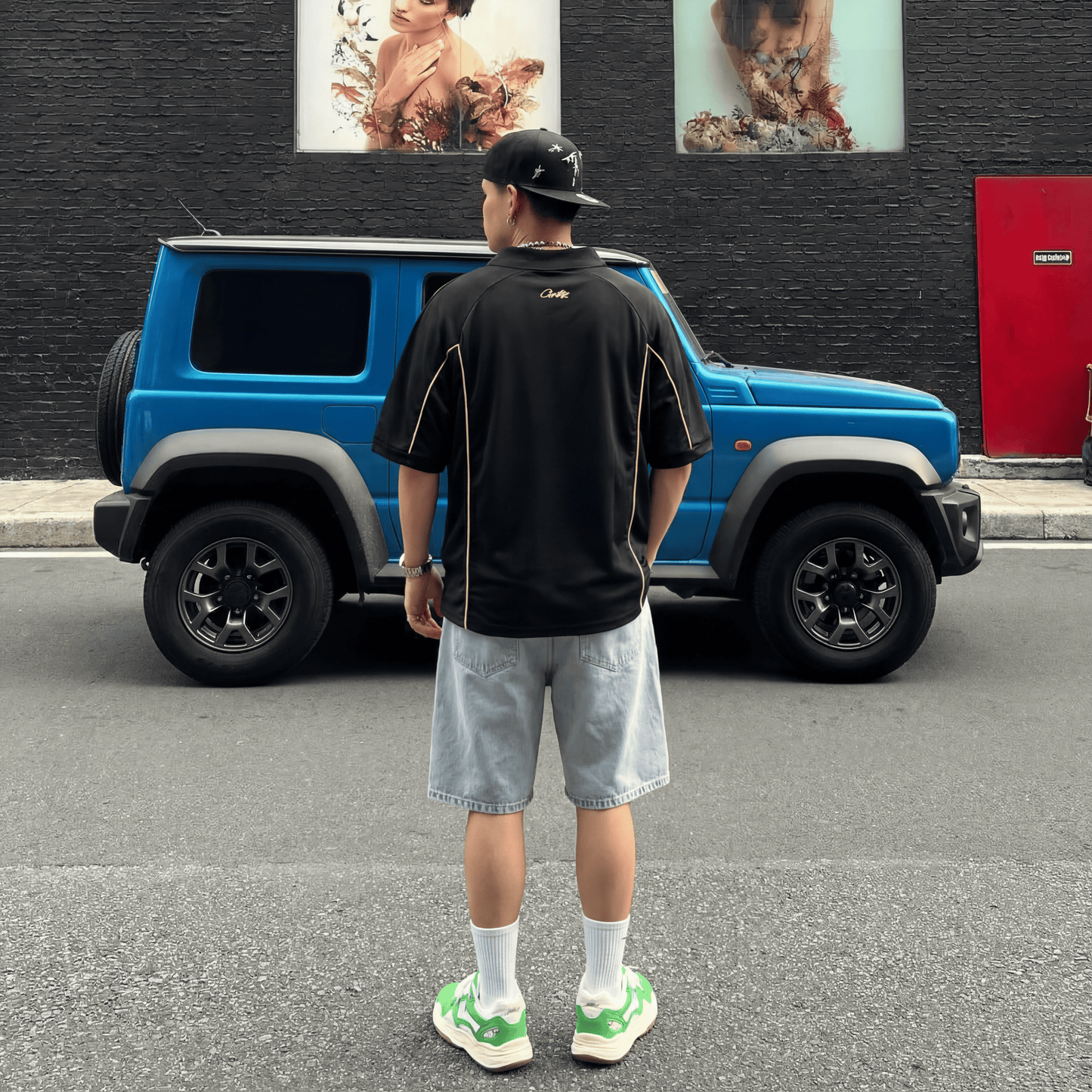 Corteiz Alcatraz Football Jersey (Dorado)