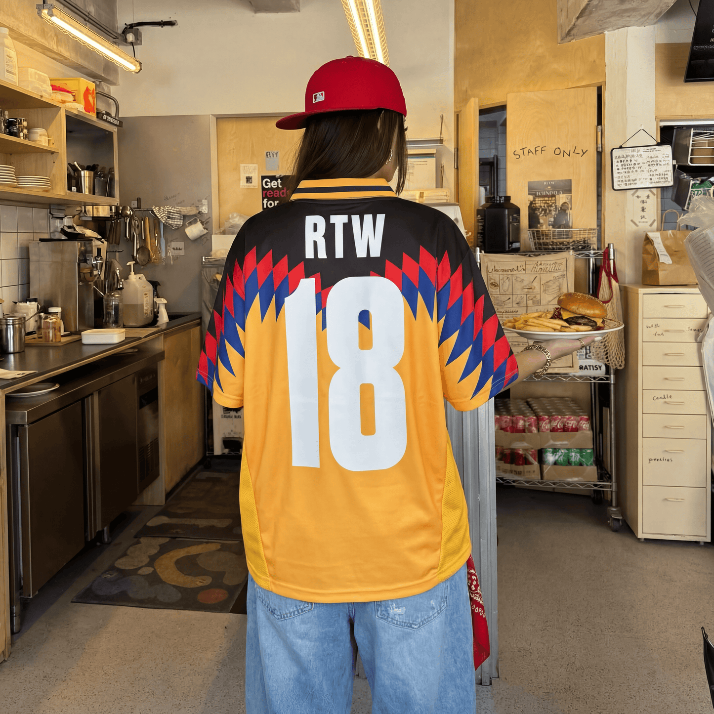 Corteiz RTW Guerrero Football Jersey (Amarilla)