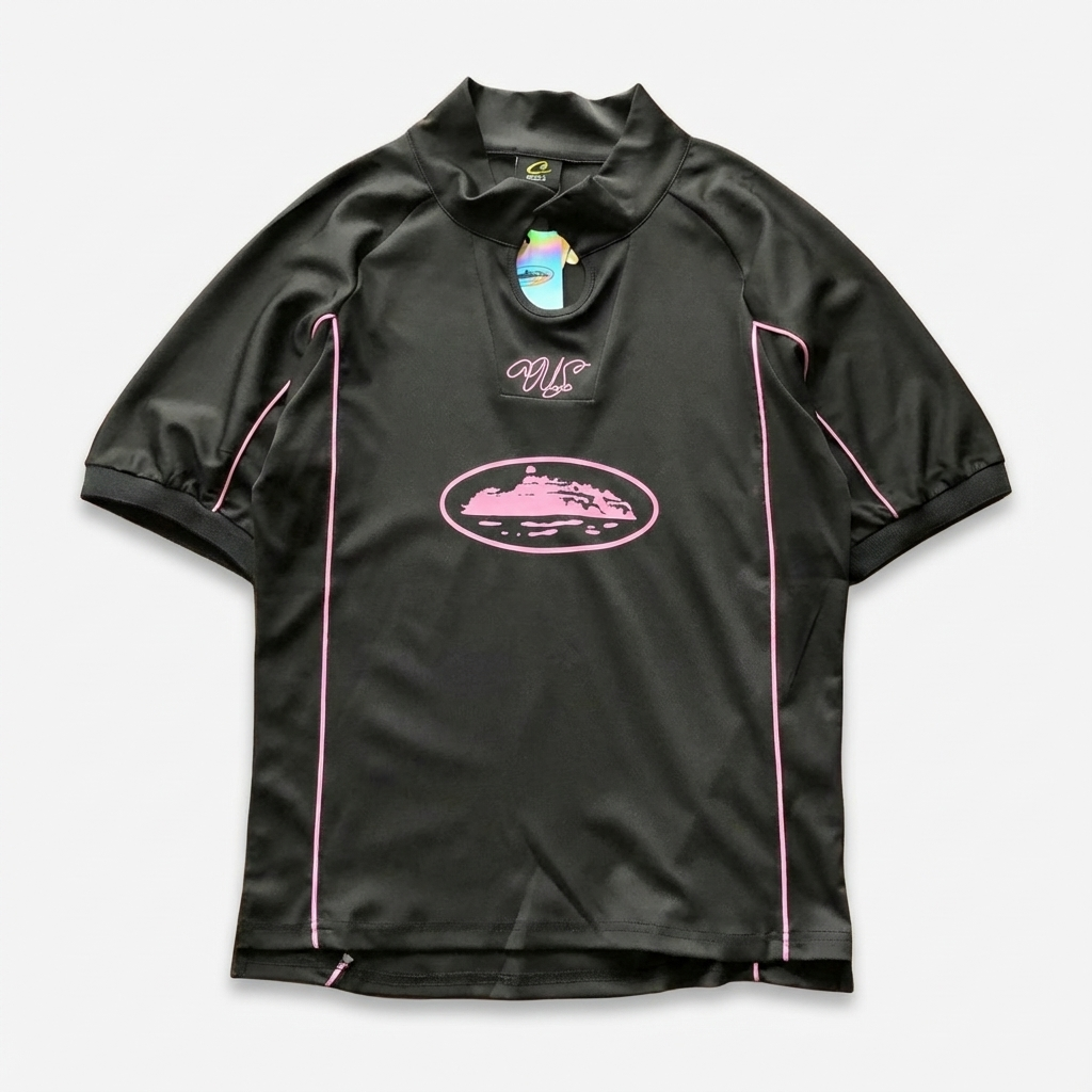 Corteiz Alcatraz Football Jersey (Rosado)