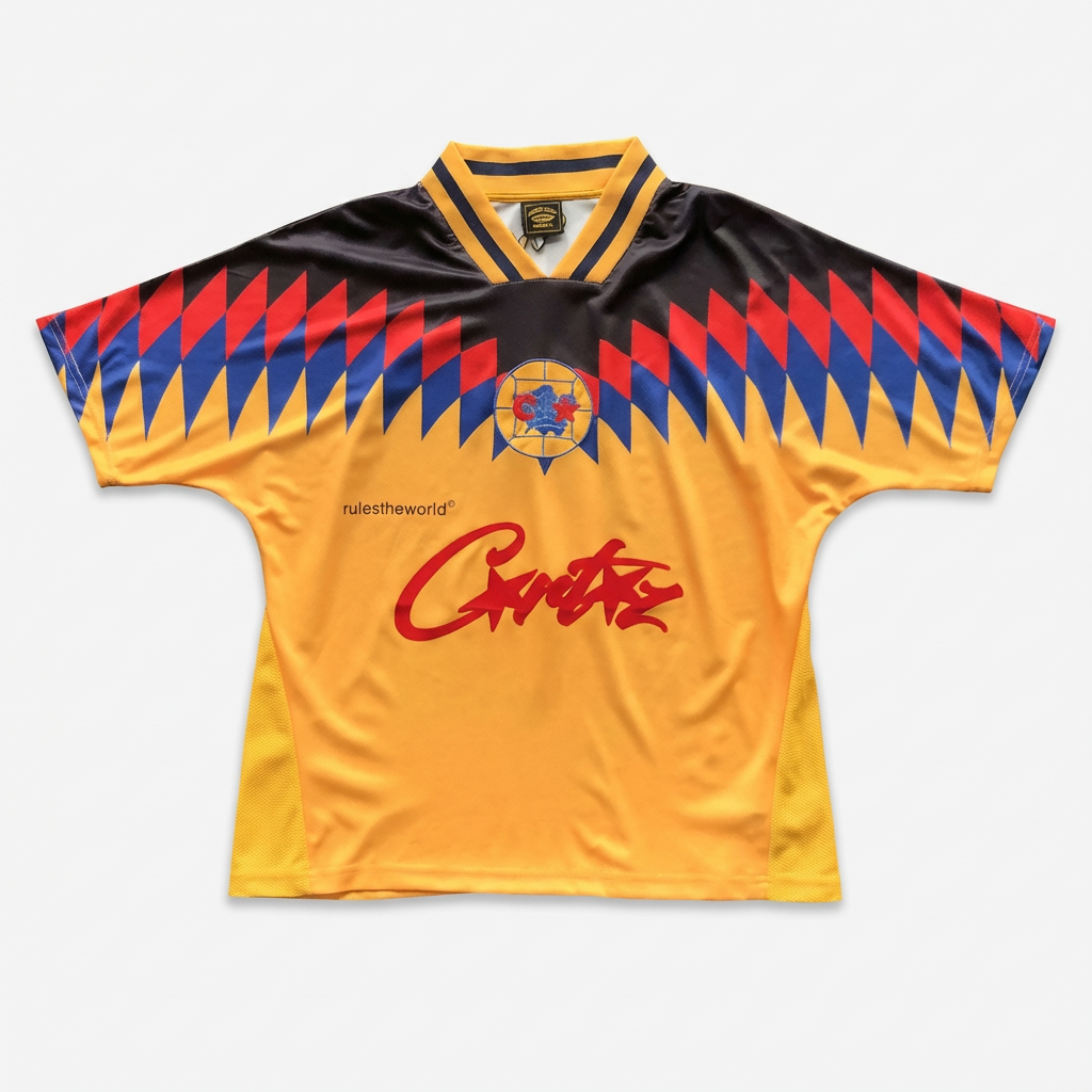 Corteiz RTW Guerrero Football Jersey (Amarilla)