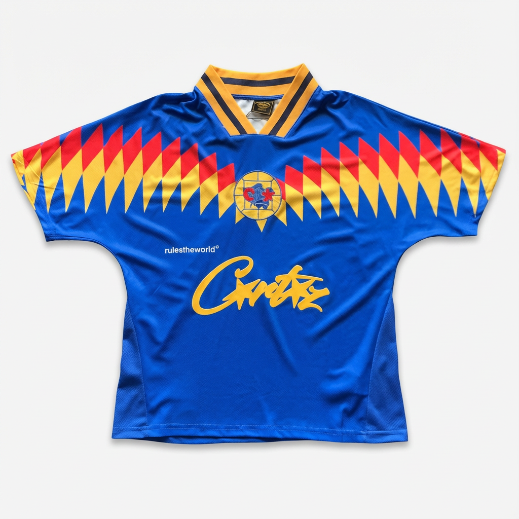 Corteiz RTW Guerrero Football Jersey (Azul)