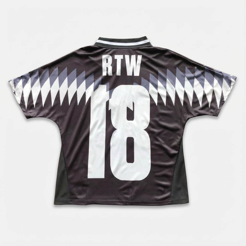Corteiz RTW Guerrero Football Jersey (Negro)