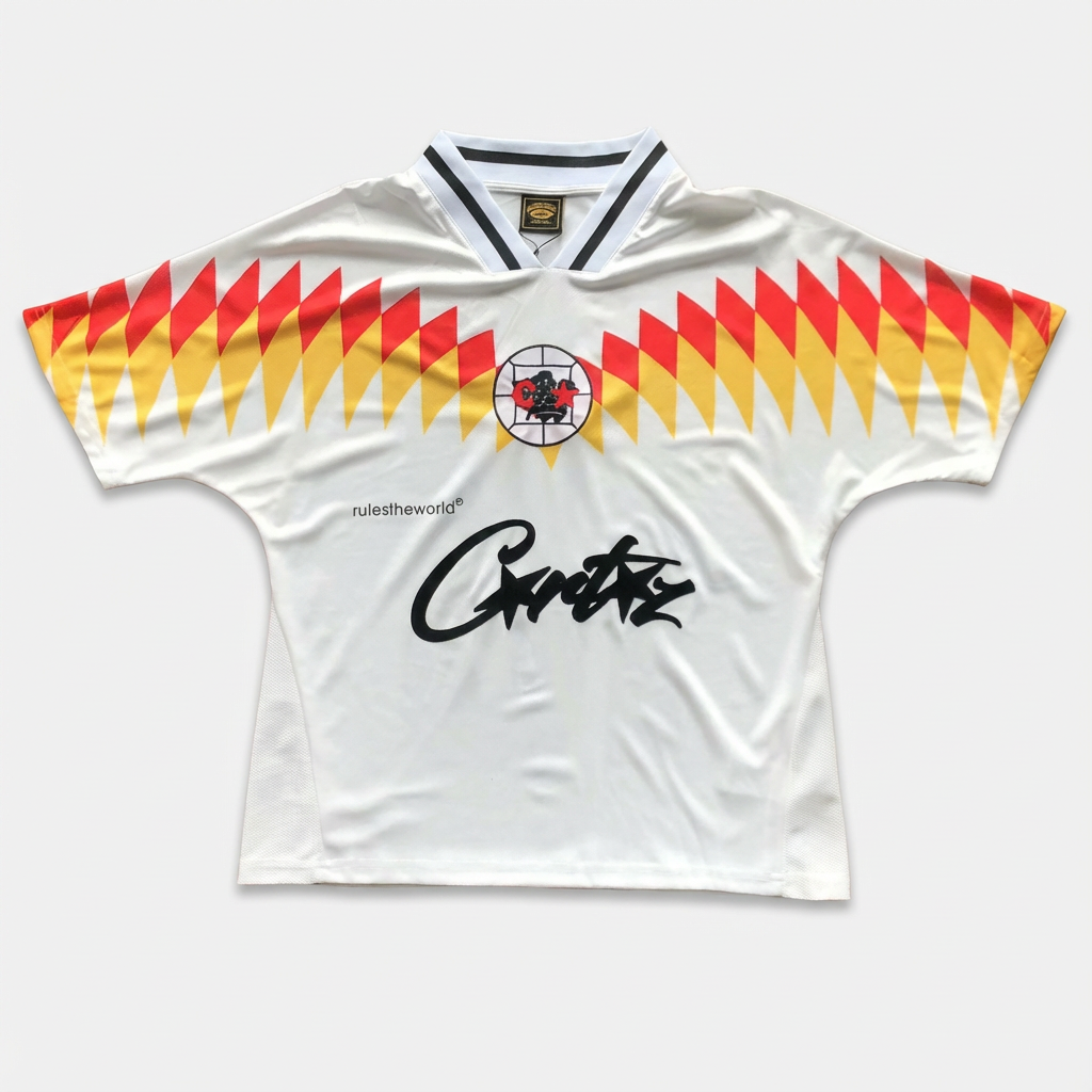 Corteiz RTW Guerrero Football Jersey (Blanca)