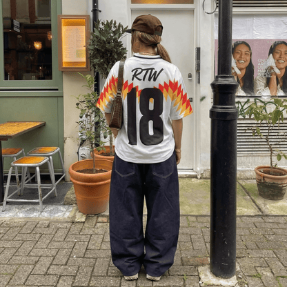 Corteiz RTW Guerrero Football Jersey (Blanca)