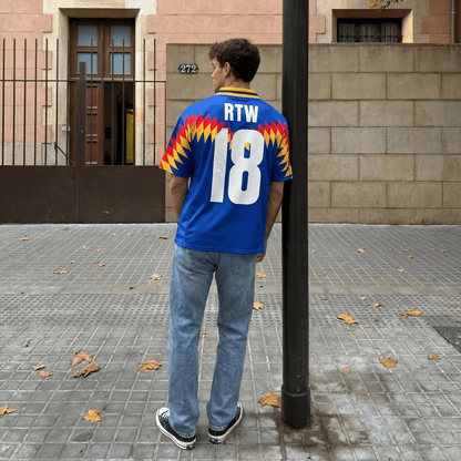 Corteiz RTW Guerrero Football Jersey (Azul)