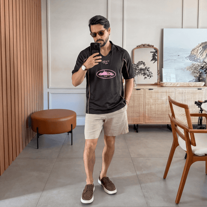 Corteiz Alcatraz Football Jersey (Rosado)